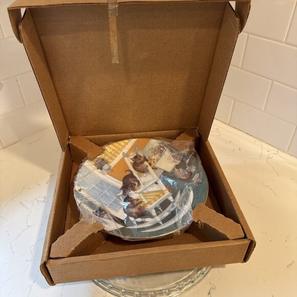 The Hamilton collection cat plate country kitties1988 Gerardi Rock and Rollers - Picture 11 of 14